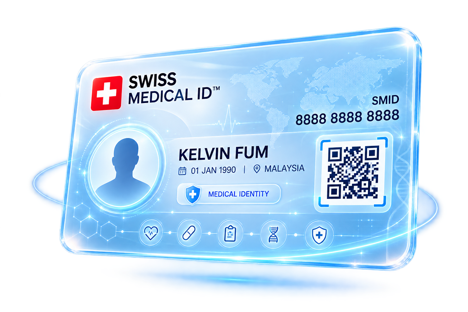 Swiss Medical ID digital identity card